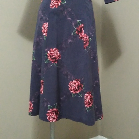 Tocca empire waist floral v-neck midi dress size 2 - Picture 4 of 11